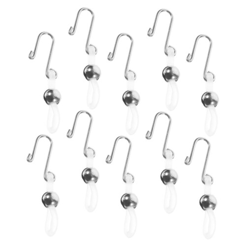 Zipper Pull Replacement for Jeans and Pants, 10 Pcs Clip On  Kit, No Sew, Secure Lock