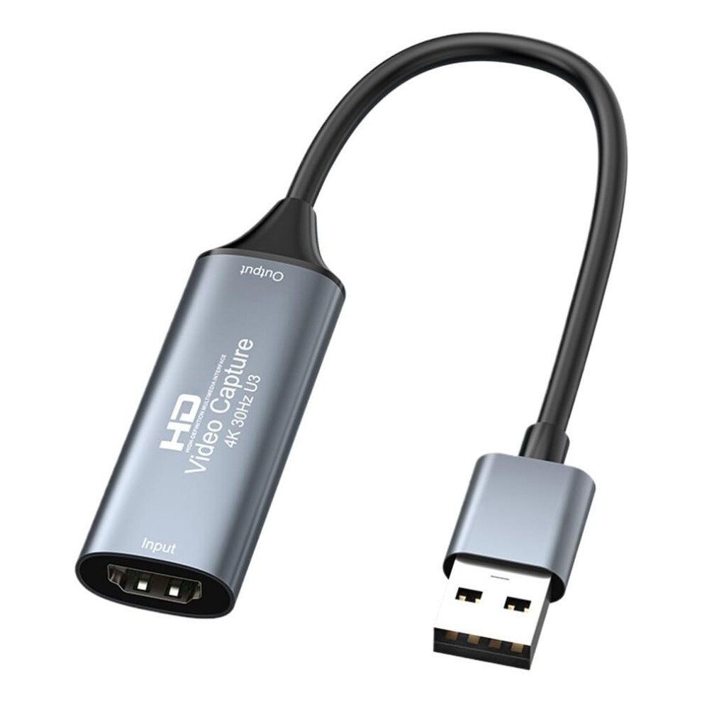 Hdmi To Usb 3.0 Video Capture Card 1080P, 4K Input, Game Capture Device For Streaming And Camera 9771547569916