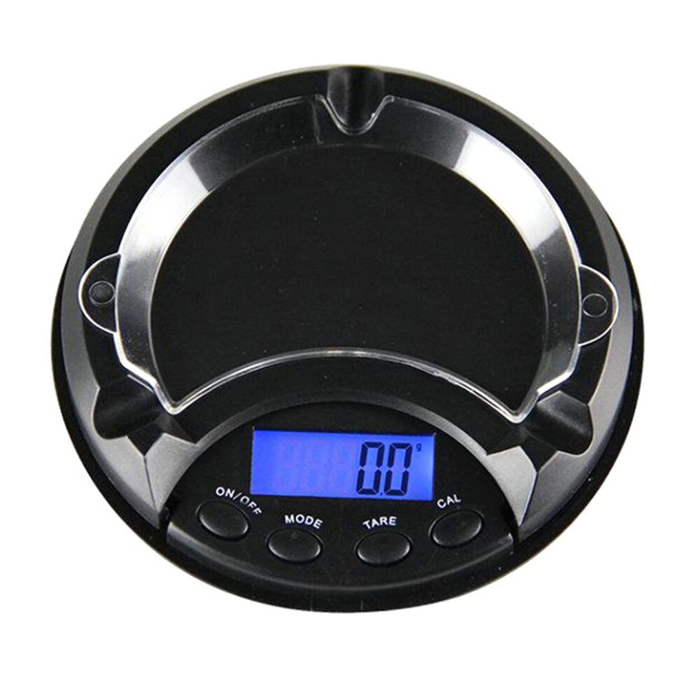 Ashtray Shape Digital Jewelry Scale With Backlit Lcd For Gold Silver Weighing 100G/200G 9455672231107
