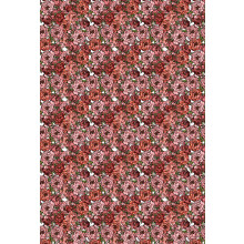 Scrapbook-Papier "Piwonie" – Blatt A4+ 350 g/m²