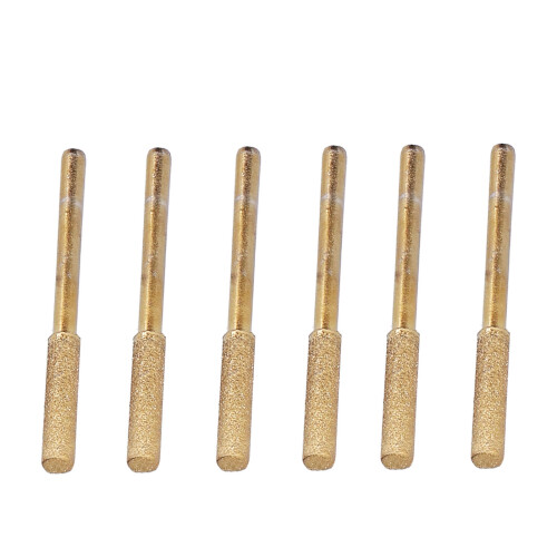 Saw Chain Sharpener 8Pcs Titanium Bits