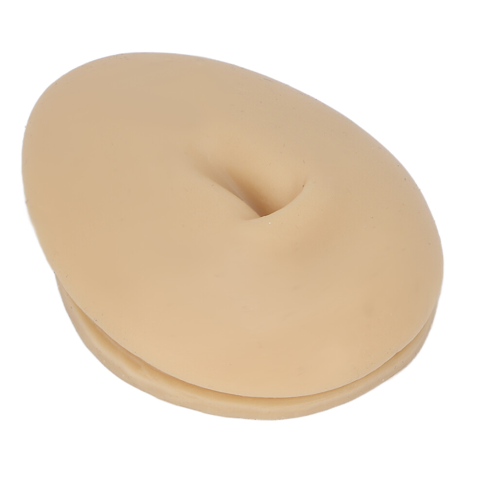 Soft Silicone Navel Model for Piercing Practice Human Belly Button Display Tool