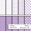 Scrapbooking-Papier Punkte Hellviolett 5 Blatt 1