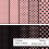 Scrapbookpapier Punkte Rosa-Schwarz 320x475 mm 1
