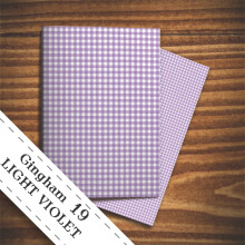 Scrapbook-Papier Vichy Hellviolett 320475 mm, 350g
