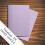 Scrapbook-Papier Vichy Hellviolett 320475 mm, 350g 1