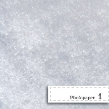 Fotopapier 320477 mm „Schnee“ – glänzend, säurefrei