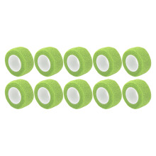 10pcs Green Elastic Tattoo Grip Cover Wraps 2.5cm x 2m