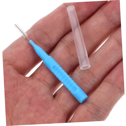 50 Pack Interdental Brushes for Tight Gaps with Soft Bristles Teeth Cleaning Tools 2