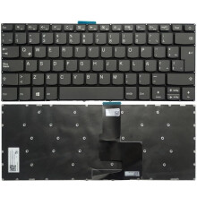 Spanish Latin Replacement Keyboard Black Non Backlit Durable OEM Design for Lenovo IdeaPad 1 Series