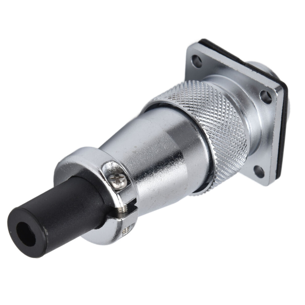 WS20 5 Pin Aviation Connector Panel Mount Zinc