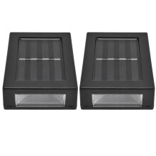 2-Pack Solar Wall Sconce Up Down IP65