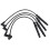 4Pcs Ignition Cable Set for Dacia Logan Clio Twingo Wind 550mm 4