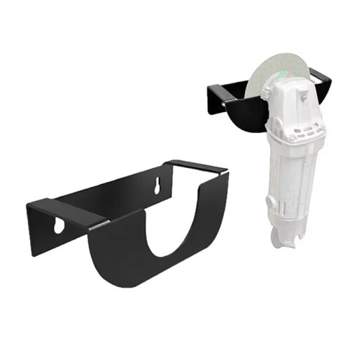 Angle Grinder Holder Polisher Metal Universal Storage Rack 5inch Wall Mounted Bracket for Workbenches Workshop 4Pcs 2