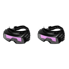 2X Automatic Darkening Welding Glasses Mask Welding Cap for TIG MIG Professional Weld Glasses Goggles Welding Equipment