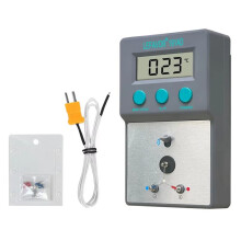 LEFAVOR LF191AD Soldering Iron Tip Thermometer Tester 0-800 C with 5 X Lead Free Sensor K Type Thermocouple C/F