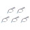 100Pcs Violin Strings E-A-D-G Core Steel+Nickel Wound Exquisite Stringed Musical Instrument Parts Accessories 1
