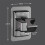 360 Adjustable Shower  Holder,Universal Handheld Shower  Holder - No Drill Wall Mount, Strong Viscosity 2 Pcs 7