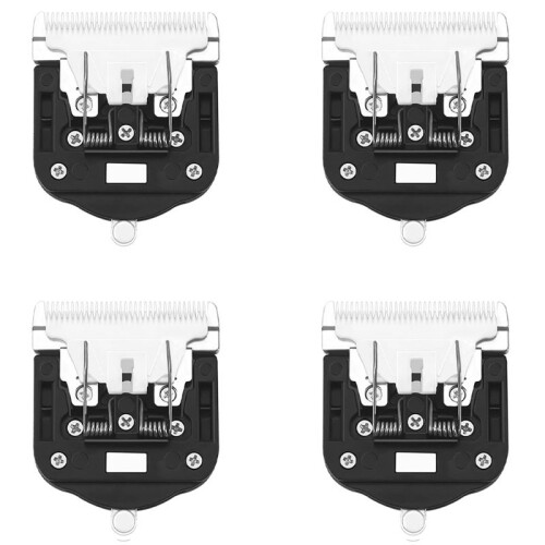 4PCS Replaceable Ceramic Blades Set,Carpet Trimmer Common Use Clipper Blade, for Carpet Clippers,Tufting Clippers 1