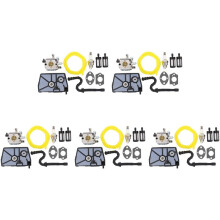 5X Carburetor Air Filter Fuel Filer Carb Kit for 028 028AV 028 AV Chainsaw for Walbro WT-16B Tillotson HU-40