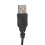 USB Desktop Omnidirectional Microphone with Mute Button, Black 7