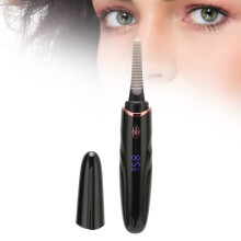 Heated Electric Eyelash Curler USB Rechargeable with LED Display, 75
