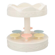 360 Degree Automatic Rotating Dessert Table Rotary Sushi Machine Cupcakes Macarons Turntable Display Birthday Machine