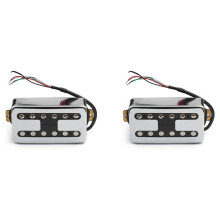 2X Microphone Chevalet pour Guitare Électrique, Microphone Chevalet à Six Cordes, Accessoires de Guitare