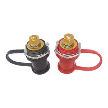250A 12V-Batterieladegerät, Pfostenbolzen, Fernbatterieklemmen mit Kappe, M10-Batteriesprungpfosten für Auto, LKW, Boot, ATV