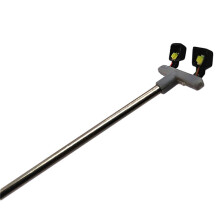 50Pcs 2Led Street Lamp 1:100 Ho Scale Street Light Scenery Lamppost for Sand Table Model 2