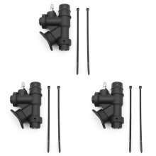 3X Scuba Diving Universal BCD Power Inflator with Standard Connection with 45 Degree Angled Mouthpiece