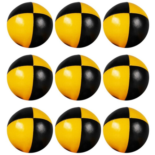 9X PU Hand Throwing  Elastic Soft Rubber High-End Magic Juggling  Acrobatics Props Hand Throwing ,A