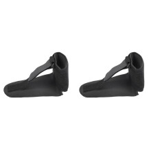 2St Plantar Fasciitis Nattskena Sock Support Dorsal Drop Foot Brace Mjuk Stretching Boot Splints Storlek S