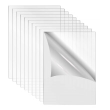 Acrylic Sheet Clear Cast for Plexiglass 4 Inch X 6 Inch 0.08 Inch Thick (2mm) for Photo Frame Replacement,DIY Display,