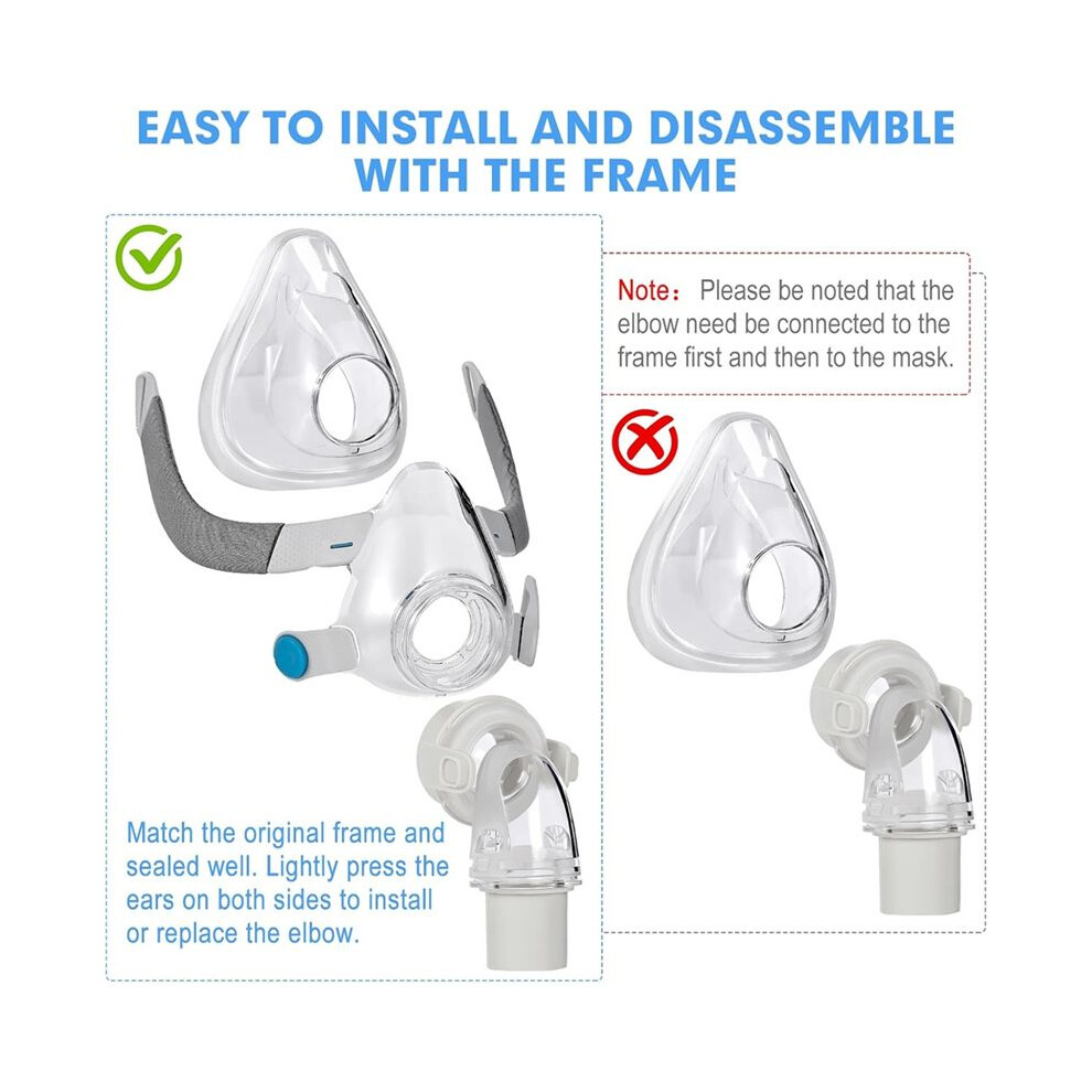 Tlily Replacement Swivel Elbow Connector For Airfit F20 F30