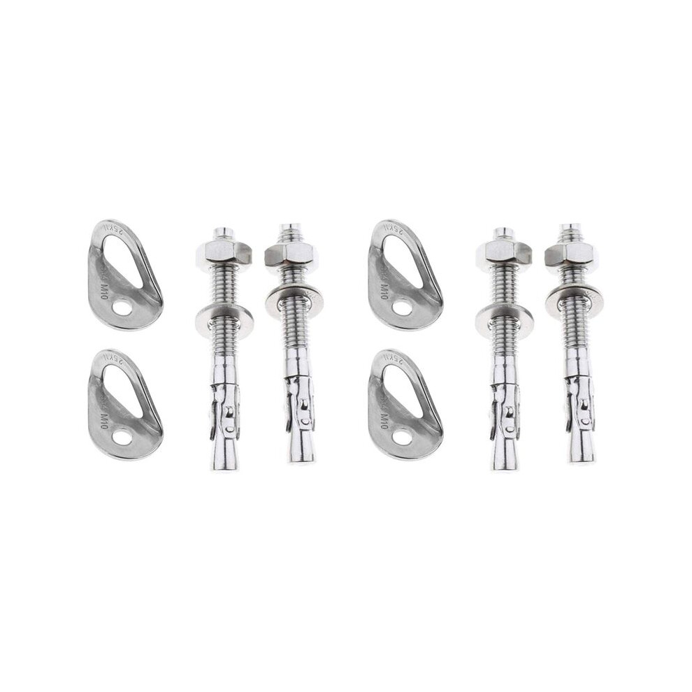 8Pcs 25Kn 304 Stainless Steel Anchor Hanger Rock Climb Fastening Bolt Fixed Point Expansion Screw 6031280090966