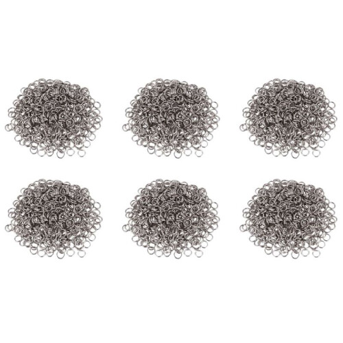 3000 Roestvrijstalen Open Ringetjes, Diameter 7 mm. Bevindingen