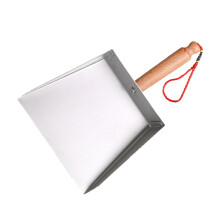 Mini Stainless Steel Dustpan and Brush Set for Tabletop Crumb Cleaning with Scratch Bristles