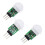 AM312 PIR Sensor,10 Pack PIR Motion Sensor Outdoor  Pyroelectric Infrared PIR Human IR Sensor Module Body 4