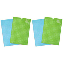 4x Mata do Cięcia do Joy Xtra, Zestaw Mat do Cięcia Ze Standardowym Uchwytem i Lekkim Uchwytem 8,5 X 12 Cali, do Dodatkowych Akcesoriów Joy,B