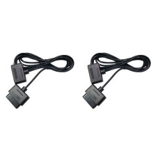 2X Gamepad -Datenkabel für SNES-Spielekonsolen-Verlängerungskabel
