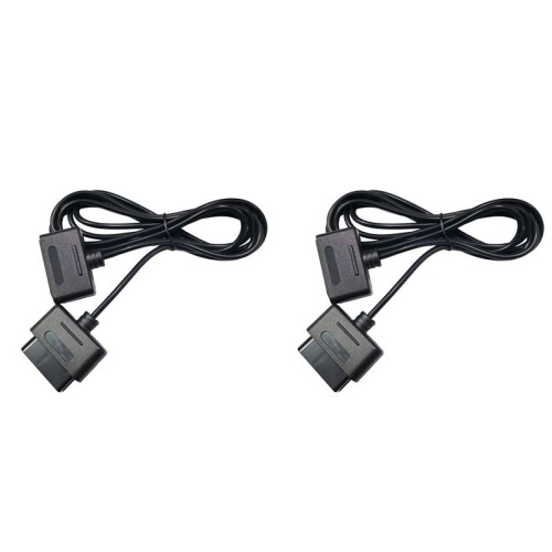 2X Gamepad  Data Cable for Snes Game Console Extension Cable
