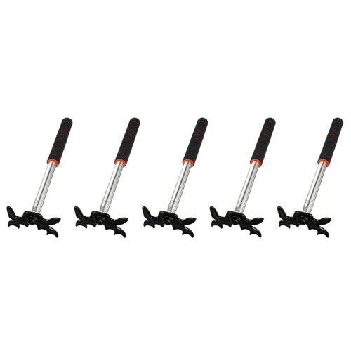 5X Retractable Billiard Cue Stick Bridge with Bridge , Billiard Pool Cue Accessory for Pool Table,Bridge ,Black 1
