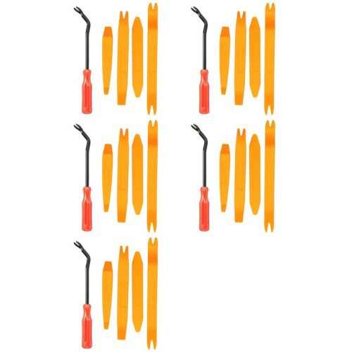 25-Piece Removal Tool Kit Plastic Pry Bar Door Panel Removal and Modification Interior Screwdriver Maintenance Tool