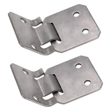 2X per Piastra Cerniera Sedile Maschio per Auto Club  per Carrello da   1979- 1011652 Accessori per Carrelli da