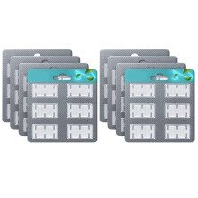 48X Bâtons de Parfum Blocs de Parfum de Remplacement pour Aspirateur Kobold VK 140 VK 150 Assainisseur D'Air