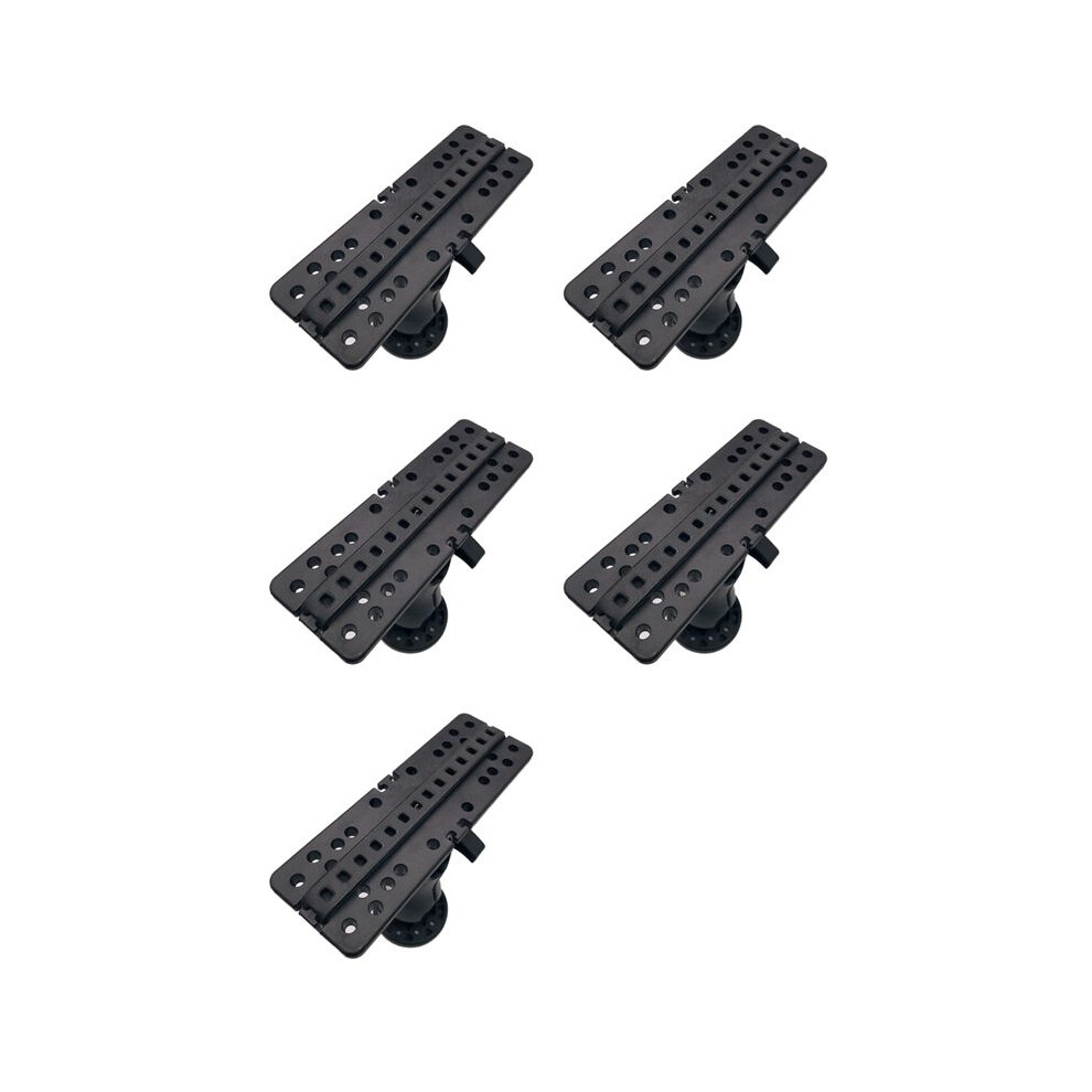 5X Swivel Fish Finder Mount Base,360 Degree,Gps Navigation Fish Finder Bracket For Marine Boat Kayak,Kayak Accessories 6031077456180