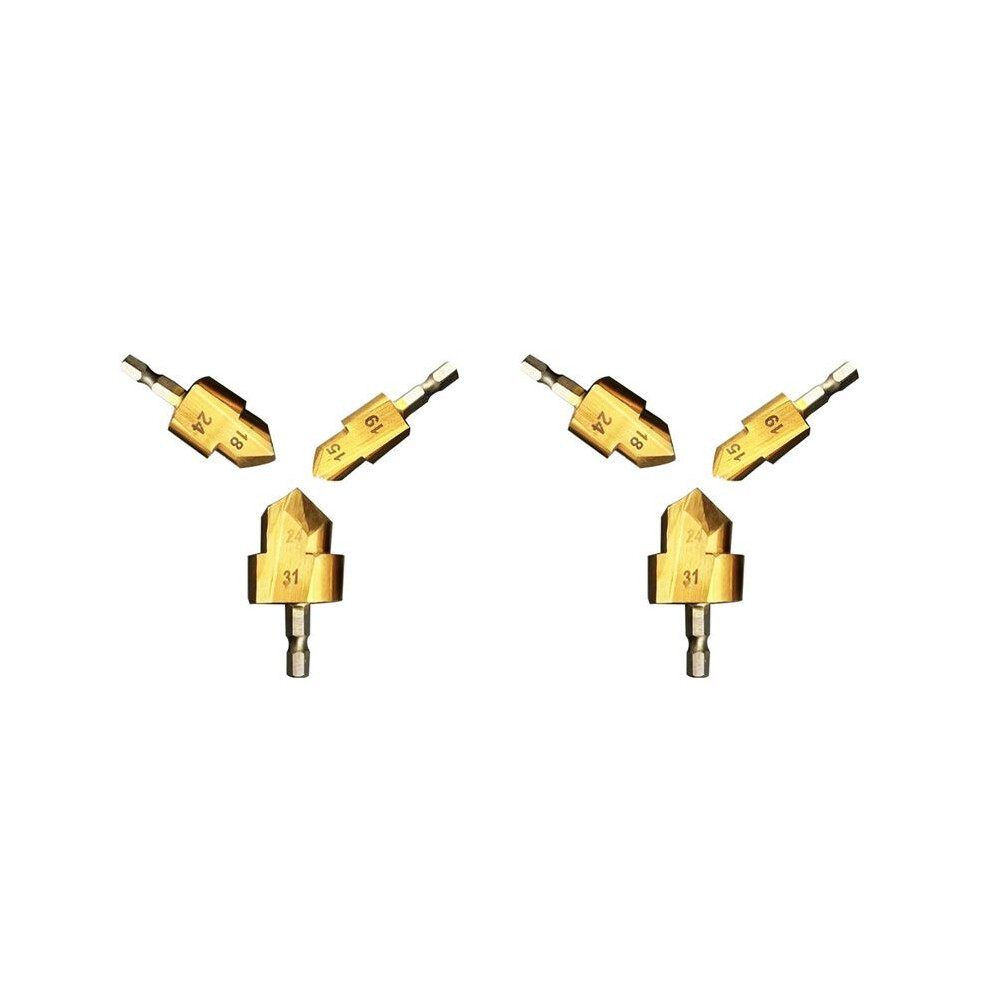 2X New Upgraded Ppr Lifting Drill Bits, Water Pipe Hole Expander, 4/6 Water Pipe Hole Puncher, Hole Expansion Tool 4711187535785