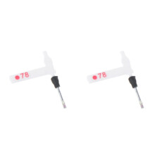 2X Phonograph Turntable Dual Moving Stylus Needle Replace the Touch Pin with LP Vinyl Needle LP.78