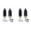 2X Wireless Microphone System UHF Wireless XLR Transmitter and Receiver for Dynamic Microphone, Audio Mixer, PA System 2